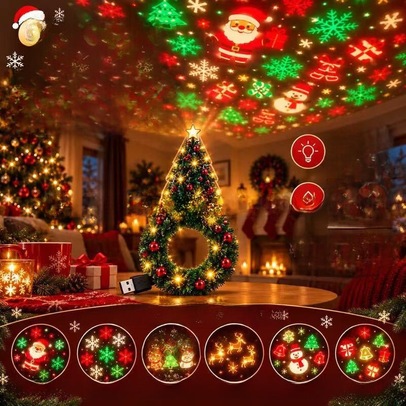 Magical Christmas Tree Projector Light
